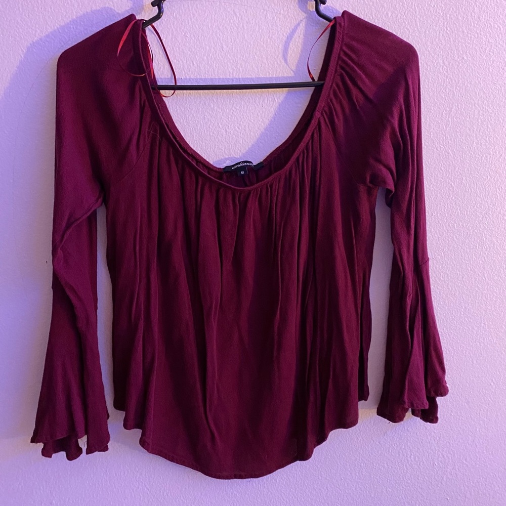Fun flowy long sleeve!